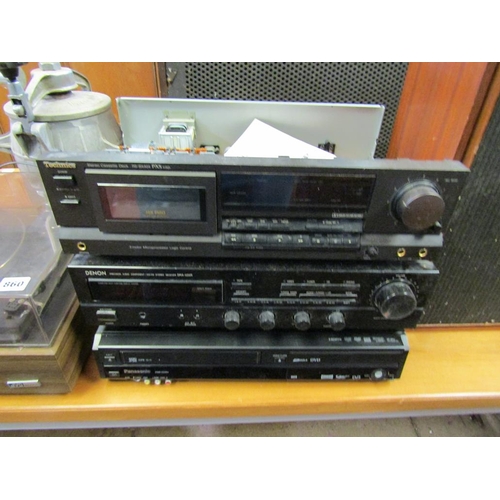 860 - STEREO EQUIPMENT AND SOME YAMAHA SPEAKERS