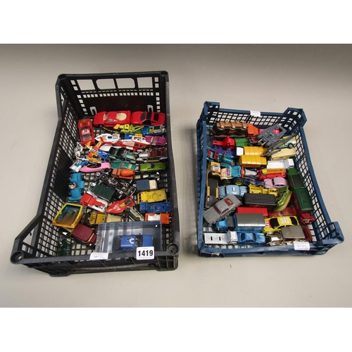1419 - COLLECTION OF MIXED DIECAST VEHICLES