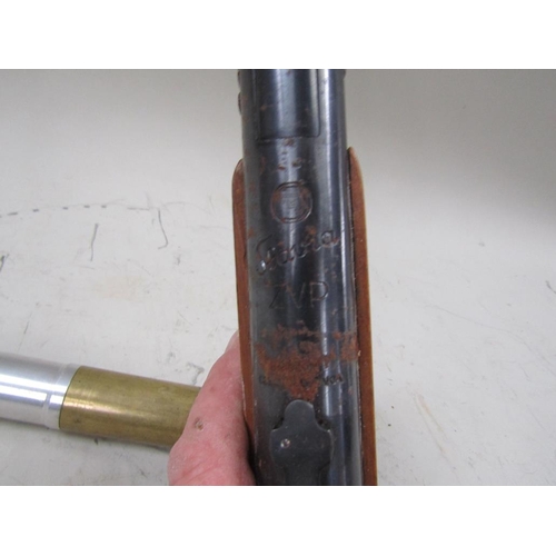 1540 - ZVP FOLDING AIR PISTOL; ADEN CANON SHELL
