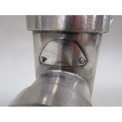 1551 - STEEL CARRY LANTERN, 22CM H