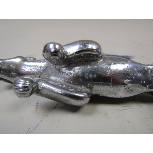 1568 - JAGUAR CAR MASCOT, 19CM L