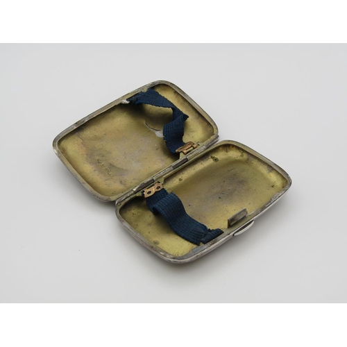 1610 - SILVER CIGARETTE CASE