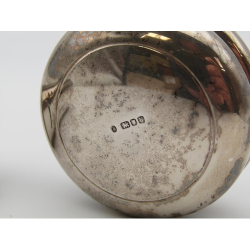 1615 - ASPREY SILVER HARMONICA AND A SILVER ASPREY CASED YOYO