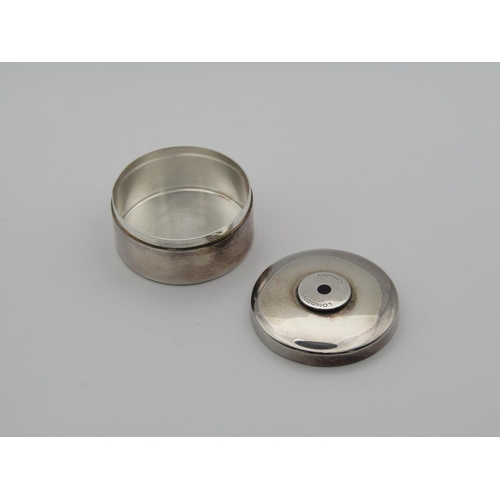 1617 - ASPREY SILVER POT AND COVER