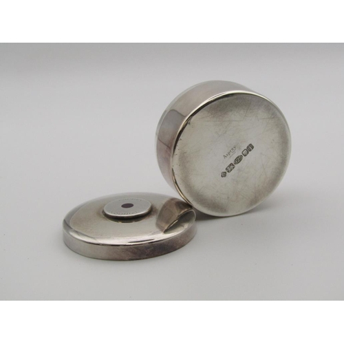 1617 - ASPREY SILVER POT AND COVER