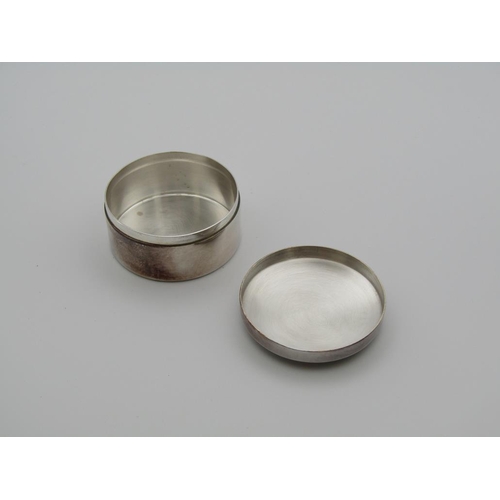 1617 - ASPREY SILVER POT AND COVER