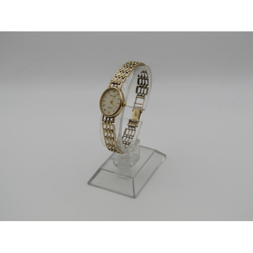 1619 - 9ct GOLD LADIES ACCURIST WATCH