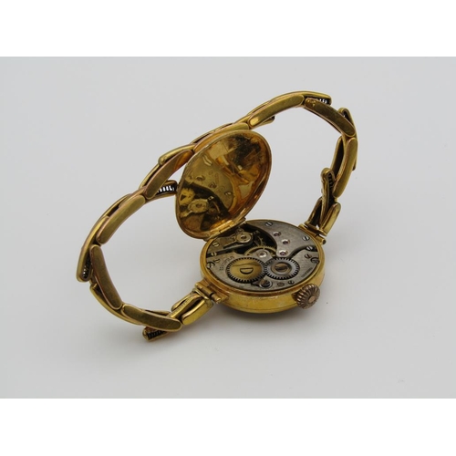 1623 - 9ct GOLD VICTORIAN WATCH