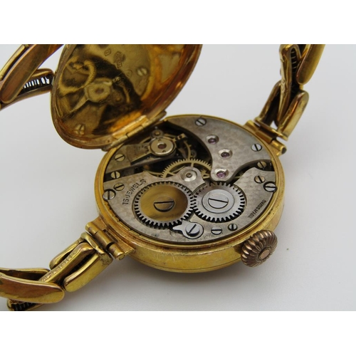 1623 - 9ct GOLD VICTORIAN WATCH