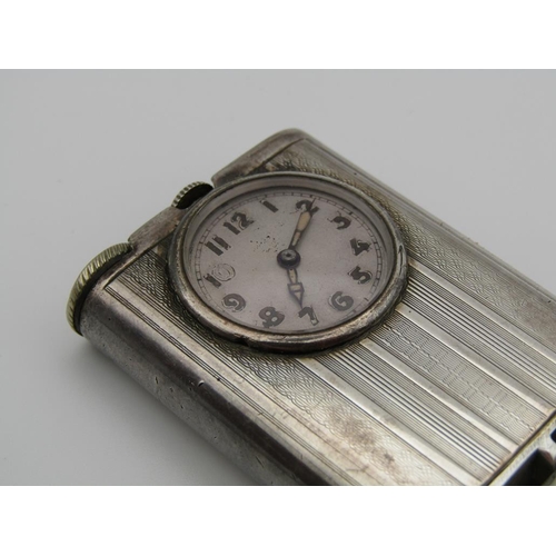 1624 - ETERNA SILVER WATCH LIGHTER