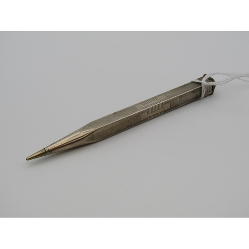 1625 - YARD O LEAD STERLING SILVER PROPELLING PENCIL