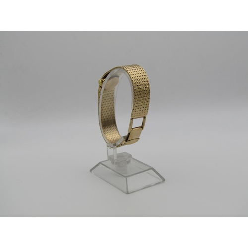 1628 - 9ct GOLD ROTARY LADIES WATCH