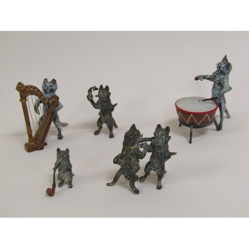 1632 - PAINTED BRONZE CAT BAND