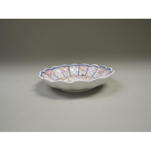 1954 - PORTUGUESE MAJOLICA DISH 32cms
