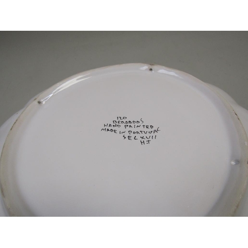 1954 - PORTUGUESE MAJOLICA DISH 32cms
