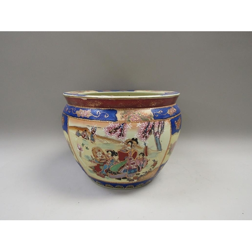 1978 - ORIENTAL FISH BOWL 37cms W