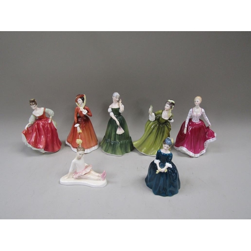 2011 - COLLECTION OF ROYAL DOULTON FIGURINES, LARGEST 22cms H