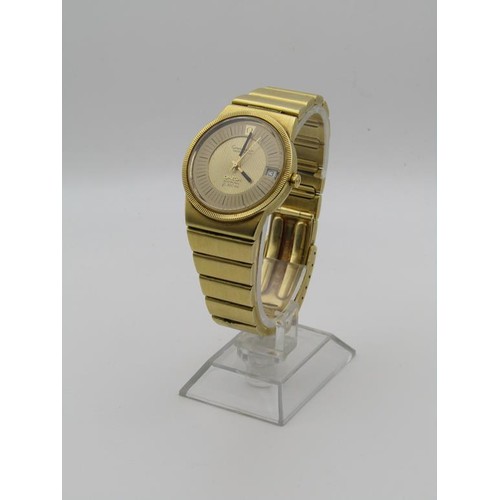 1631A - OMEGA CONSTELLATION ELECTRONIC F300 IN 18ct YELLOW GOLD NO. BA3980008