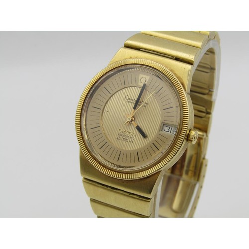 1631A - OMEGA CONSTELLATION ELECTRONIC F300 IN 18ct YELLOW GOLD NO. BA3980008
