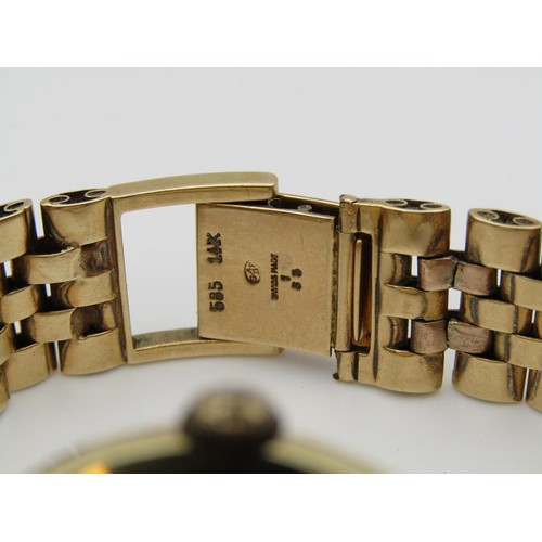 1631B - 14ct GOLD MIDO MULTIFORT SUPER AUTOMATIC POWER WIND GENTS WATCH