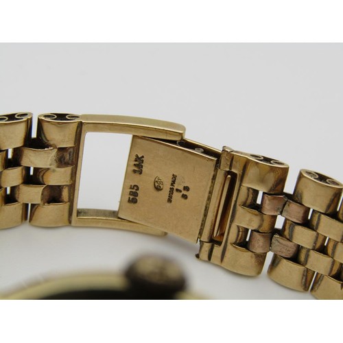 1631B - 14ct GOLD MIDO MULTIFORT SUPER AUTOMATIC POWER WIND GENTS WATCH