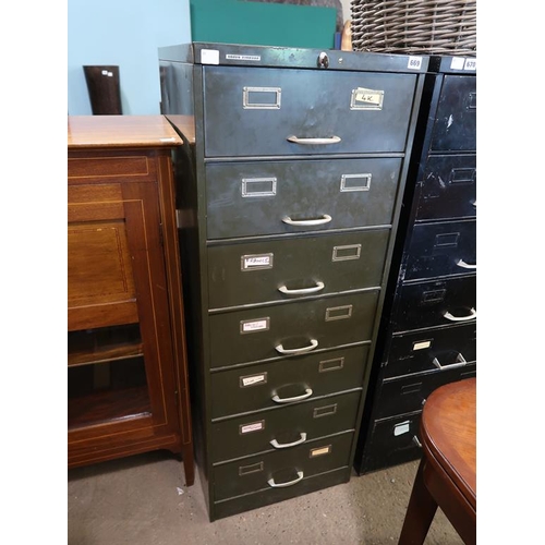 669 - STEEL FILING CABINET