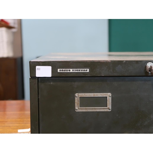 669 - STEEL FILING CABINET