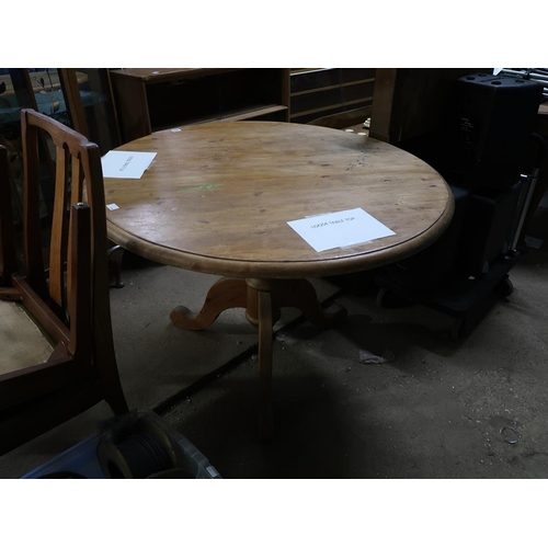 688 - PINE DINING TABLE