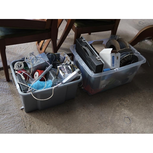 691 - QTY OF WIRING AND ELECTRICALS