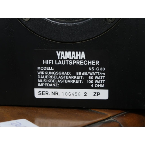 698 - TWO YAMAHA SPEAKERS