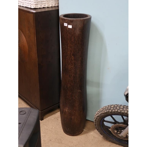 701 - LARGE WOODEN POT