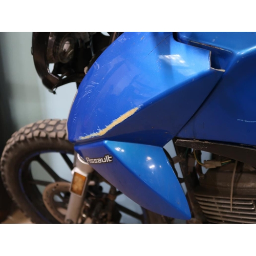 702 - LEXMOTO ASSAULT 125 HJ 125-J 124cc BIKE WITH V5C DOCUMENT