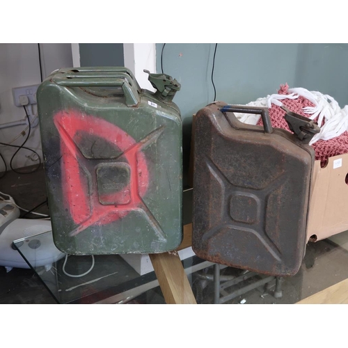 707 - TWO GERRY CANS