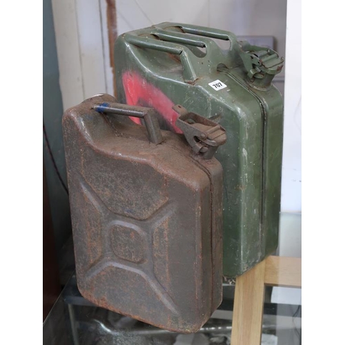 707 - TWO GERRY CANS