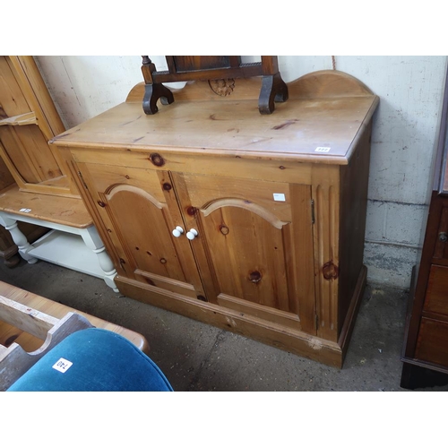 722 - MODERN PINE CUPBOARD