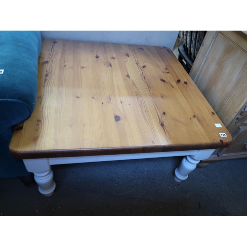 738 - MODERN PINE TABLE
