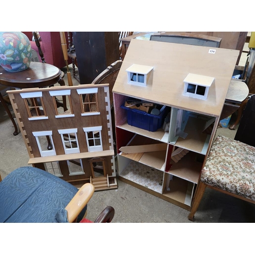 774 - DOLLS HOUSE WITH FURNITURE