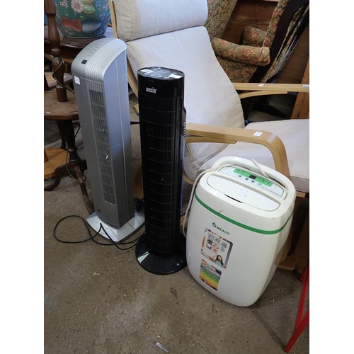 795 - DEHUMIDIFIER AND TWO HEATERS