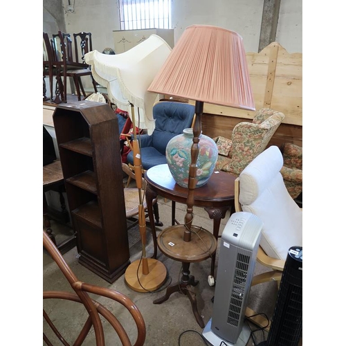796 - TWO STANDARD LAMPS