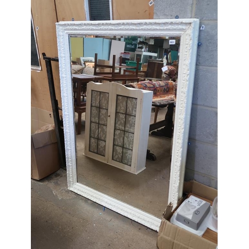 803 - LARGE PAINTED MIRROR