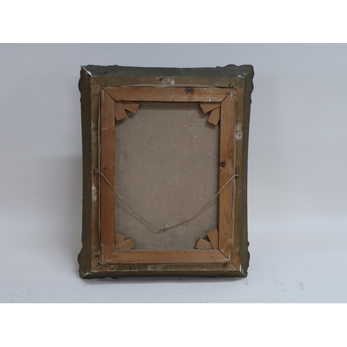 1356 - V LOUIS - PORTRAIT OF AN AUSTRIAN GENTLEMAN SMOKING A PIPE, SIGNED OIL ON CANVAS, FRAMED, 39CM X 28C... 