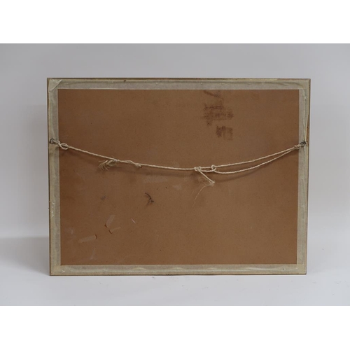 1376 - B&W CARTOON - 'AND THE THREE DAY WEEK' FEATURING TED HEATH BY JOHN KENT, F/G, 35CM X 50CM