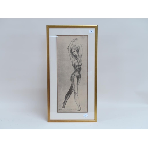 1391 - TOM MERRIFRELD - ARTIST PROOF PRINT - PETRA, F/G, 59CM X 23CM