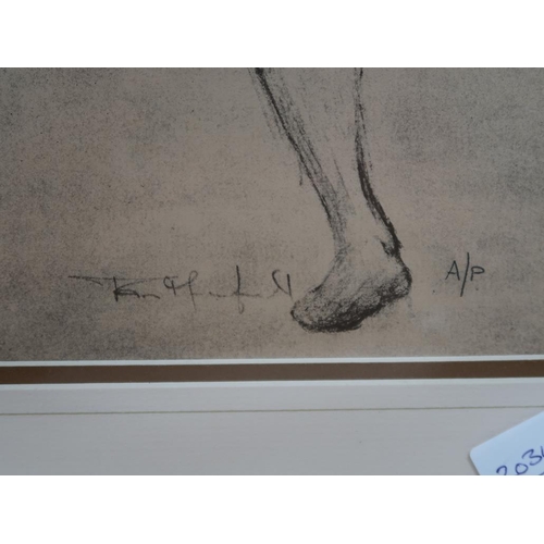 1391 - TOM MERRIFRELD - ARTIST PROOF PRINT - PETRA, F/G, 59CM X 23CM