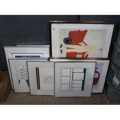 953 - QTY OF PRINTS