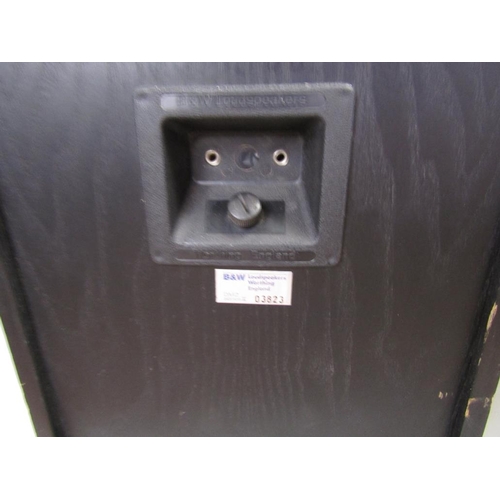 1401 - PAIR OF B&W BM2 SERIES LOUD SPEAKERS, 72CM H