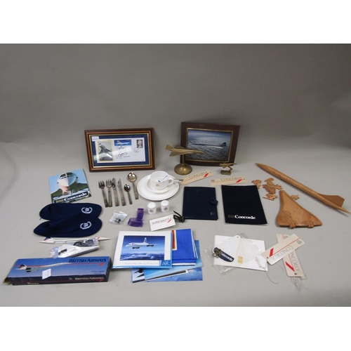 1403 - COLLECTION OF CONCORDE MEMORABILIA