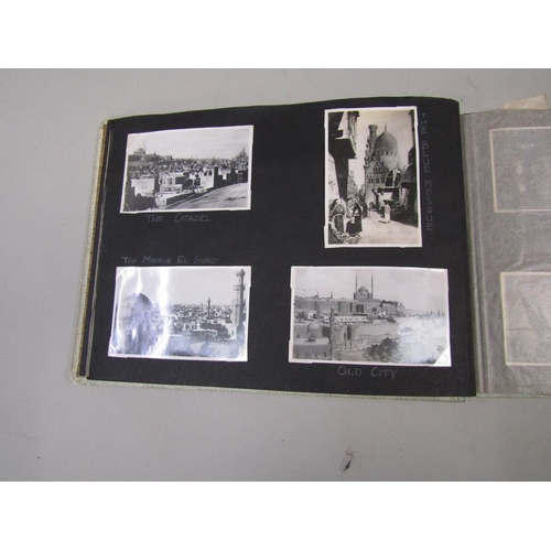 1410 - PHOTOGRAPH ALBUM OF MY JOURNEYS THROUGH EGYPT, PALASTINE & JERUSALUM COLLECTED BY G HURCOMBE