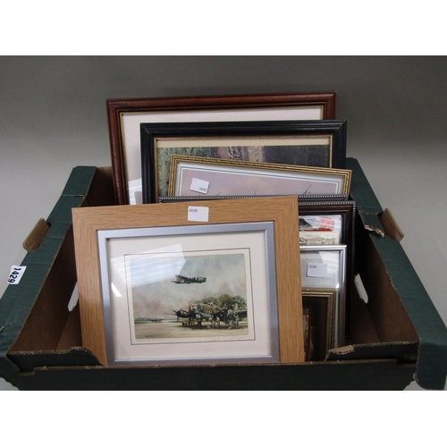 1429 - COLLECTION OF FRAMED USA - AIRCRAFT, INDIVIDUALS, PHOTOGRAPHS