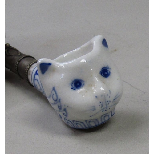 1471 - COLLECTION OF FIVE VARIOUS SMOKING PIPES